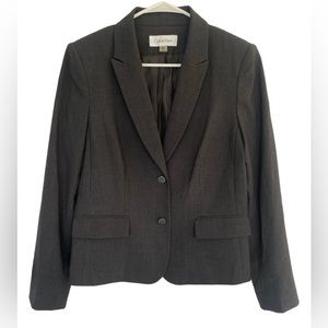 CALVIN KLEIN | WOMEN'S TWO-BUTTON BLAZER WITH CLASSIC FIT PANTS